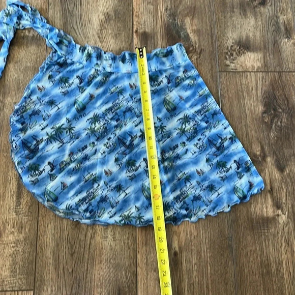 NWOT Free People + Only Hearts Sail Awar Sarong Swim Cover-up Size M/L - Picture 4 of 7